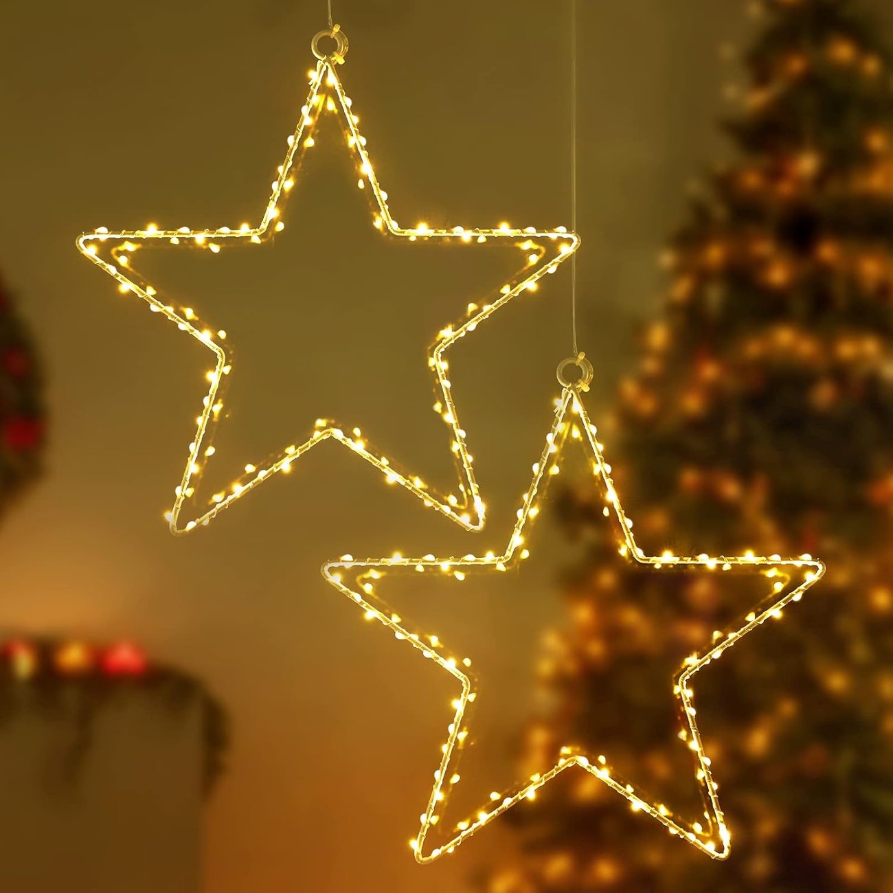 CMYK LED-Weihnachtsstern-Fensterlichter