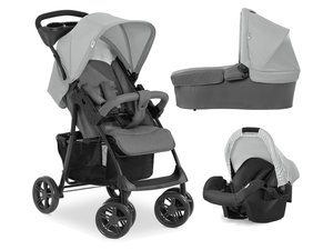 hauck Kinderwagen »Shopper Trioset«, Babyschale, Babywanne und Sportsitz