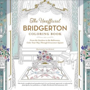Bridgerton Coloring Book: From the Gardens to the Ballrooms