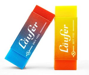 Läufer 69825 Plast Color Radiergummi zweifarbig