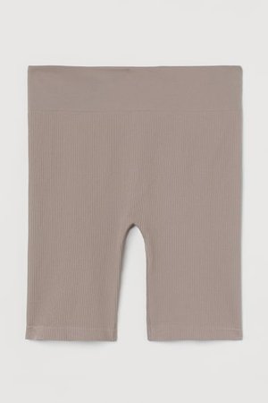 Gerippte Radlershorts Seamless