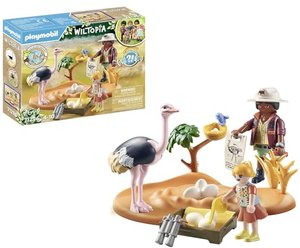 PLAYMOBIL Wiltopia 71296 Zu Gast bei Papa Strauß