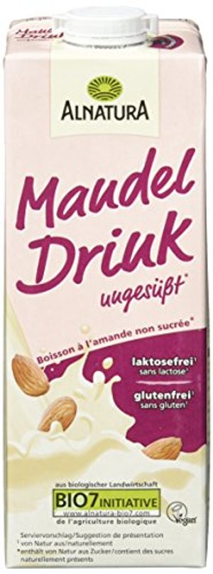 Alnatura Mandel Drink ungesüßt, 8er Pack