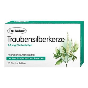 Böhm Traubensilberkerze 6,5 mg Filmtabletten, 60 St Tabletten