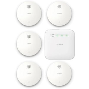 Bosch Smart Home - Starter Set Brandschutz mit 5 Rauchwarnmelder (Gen. 2)