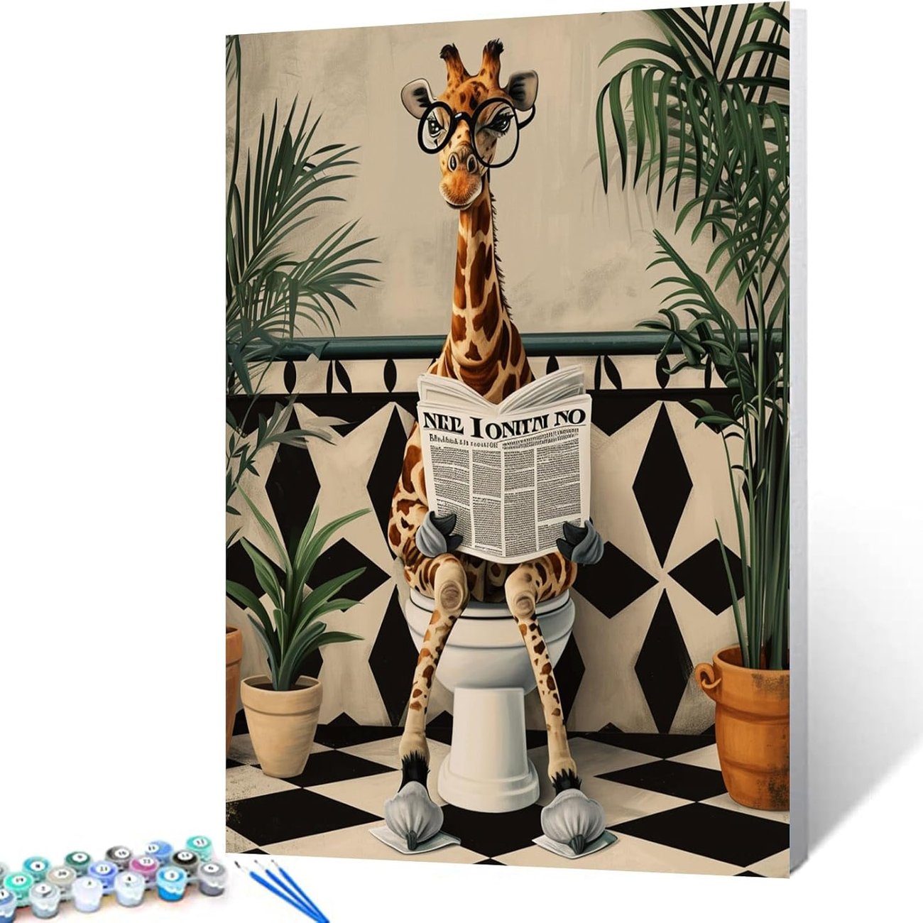 Malen nach Zahlen für Erwachsene