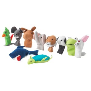 TITTA DJUR 10er-Set Fingerpuppe