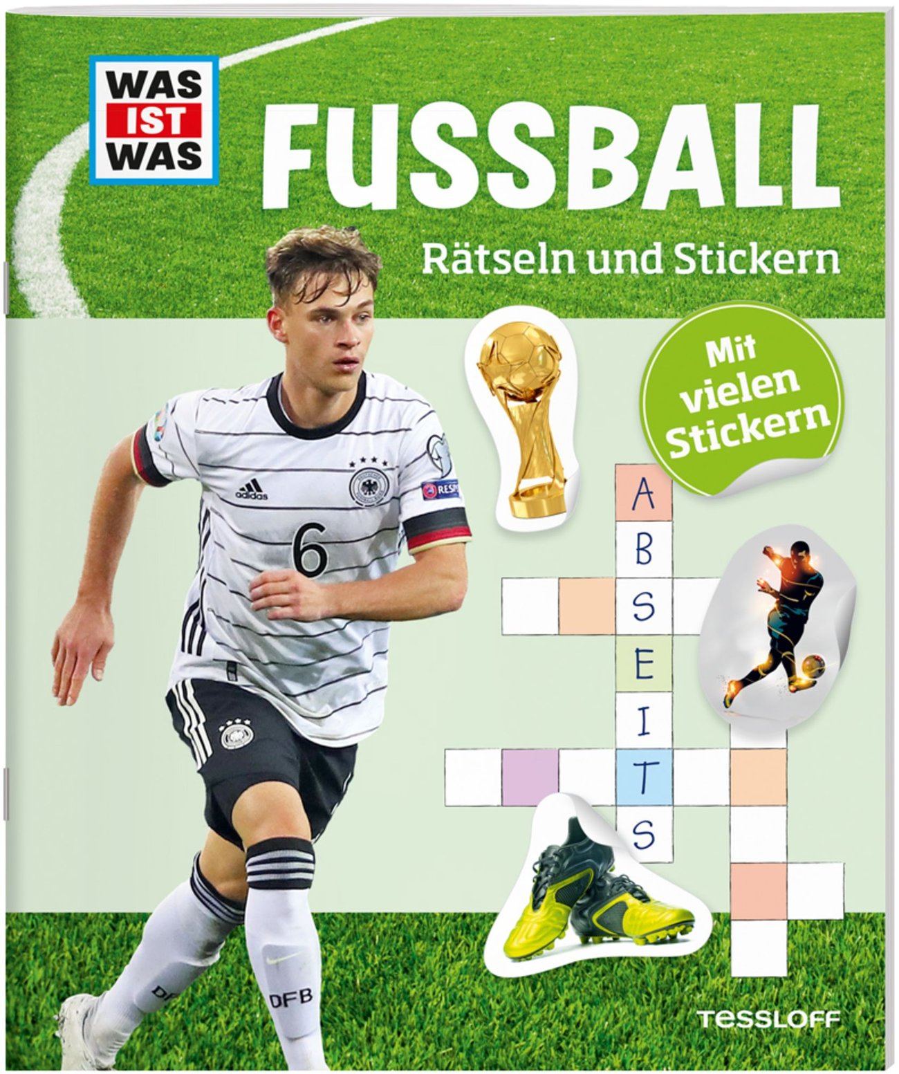 WAS IST WAS Rätseln und Stickern: Fußball