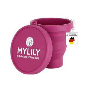 MYLILY® Menstruationstassen Becher zur Reinigung und Aufbewahrung | Sterilisator für alle Arten von 