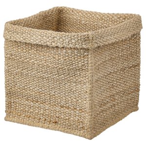 TJILLEVIPS Korb - Jute 30x30x35 cm