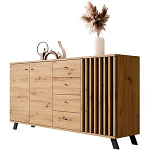 Newroom Sideboard, Wildeiche/Anthrazit