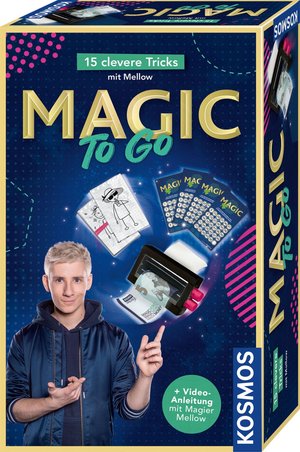KOSMOS 658236 - MAGIC TO GO, Zauberkasten mit 15 Zaubertricks