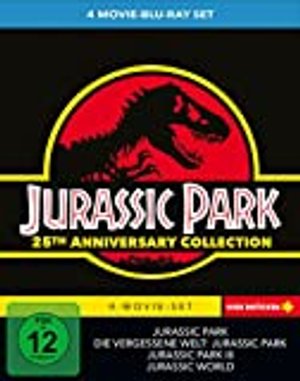 Jurassic Park 1-3 + Jurassic World - 4 Movie limited Collector's Edition [Blu-ray]
