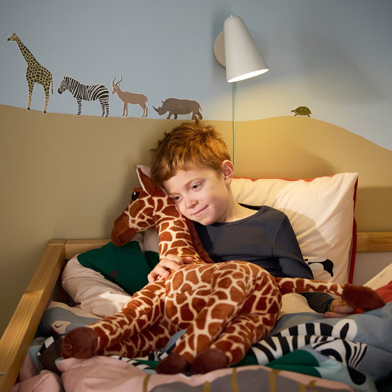 SANDLÖPARE Stoffspielzeug - Giraffe