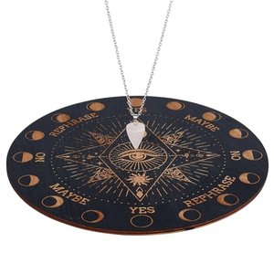 INFUNLY Hölzernes Wünschelruten-Planchette-Brett