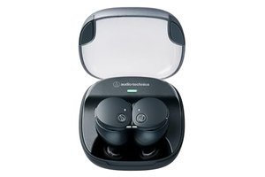 Audio Technica ATH-CKS50TW2 Kabellose In-Ear-Kopfhörer, schwarz