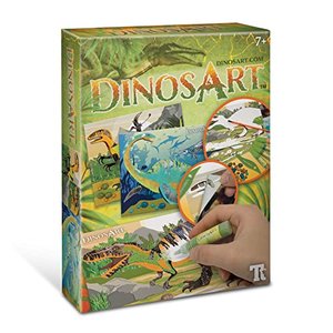 Dinos Art Kreativset Sand- und Folienkunst, ab 7 Jahre