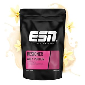 ESN Designer Whey Protein Pulver, Vanilla, 1000g Beutel