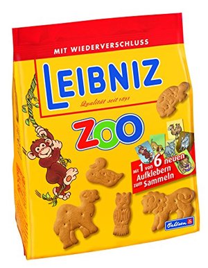 Leibniz ZOO, 6er Pack — Mini-Butterkekse in der Großpackung