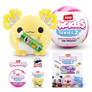Snackles Serie 2 13 cm ZURU Kuschelig-weiches, beruhigendes, 13 cm großes Plüschspielzeug mit lizenz