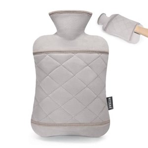 BYXAS Wärmflasche mit Hand-Taschen-Cover - 2.0L (BPA frei PVC), geruchlos