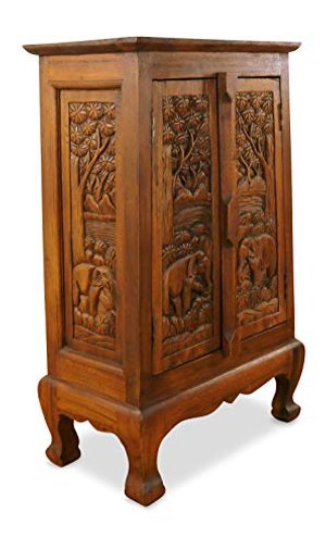 Handgeschnitztes Highboard
