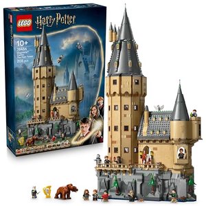 LEGO Harry Potter Schloss Hogwarts: Der Hauptturm - Spielzeug mit fliegendem Schlüssel