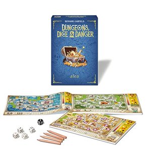 Ravensburger 27270 Dungeons, Dice and Danger, alea Strategiespiel, Würfelspiel für Erwachsene, Roll 