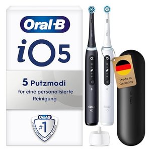 Oral-B iO Series 5 Elektrische Zahnbürste Doppelpack