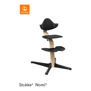 Stokke Hochstuhl Basis Nomi - Black / Natural