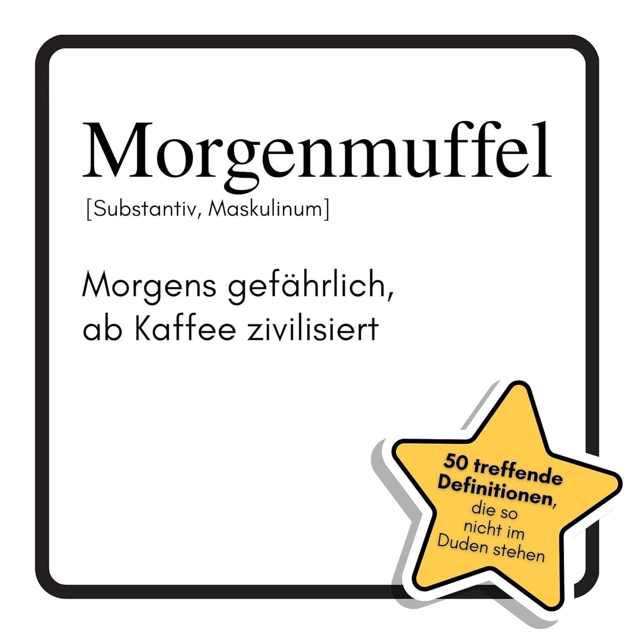 Lustiges Morgenmuffel-Buch
