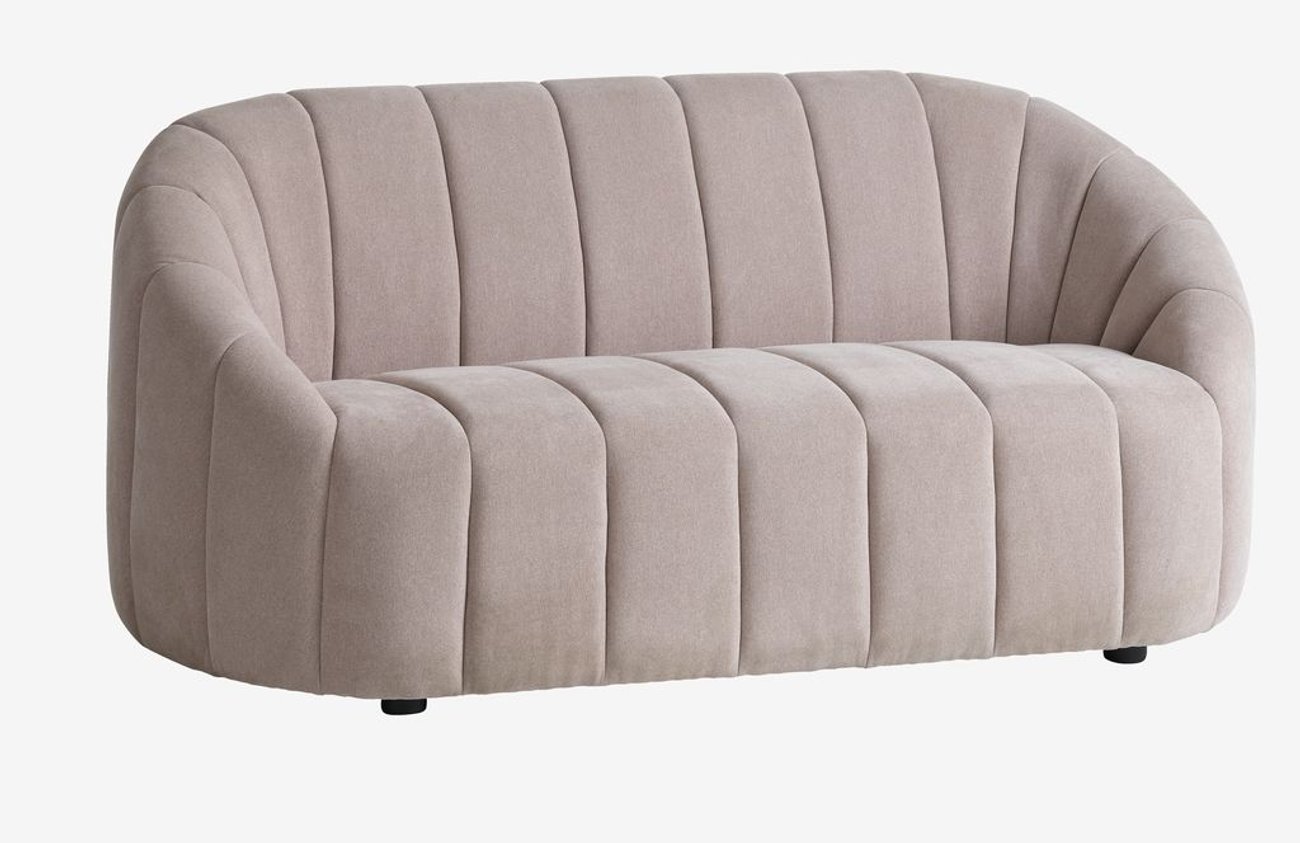 Sofa HUNDIGE 2-Sitzer - beige, vorher: 399,00 €