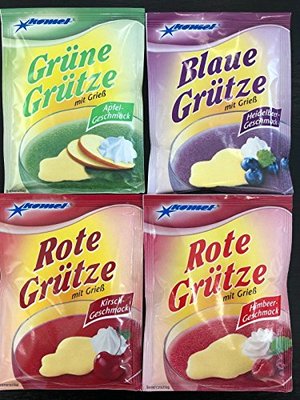 Rote- Blaue- Grüne Grütze 4´er Mix von Komet freie Auswahl