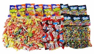 Süßigkeiten mit Konfetti zur Füllung einer Pinata
