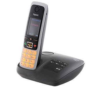 Gigaset C430A - Schnurloses DECT-Telefon mit Anrufbeantworter und Freisprechfunktion, klassisches Mo