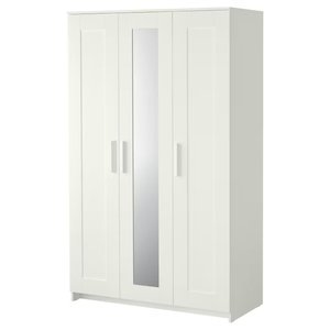 BRIMNES Kleiderschrank 3-türig