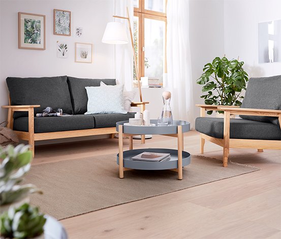 Tchibo 2-Sitzer-Sofa aus FSC®-zertifiziertem Holz