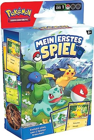 Pokémon-Sammelkartenspiel: Mein erstes Spiel – Pikachu und Bisasam