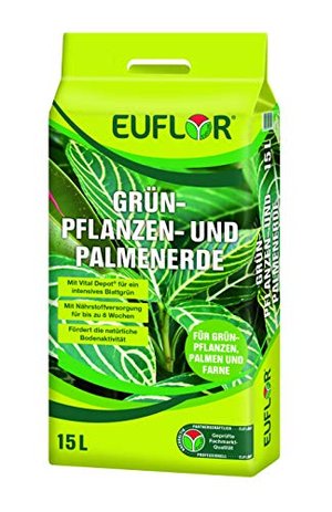Euflor Grünpflanzen- und Palmenerde 