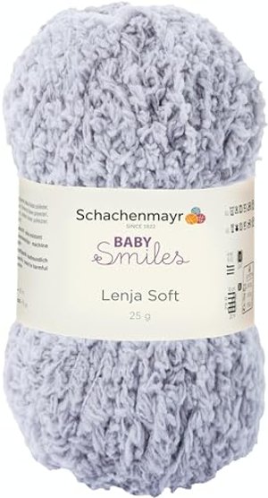 Schachenmayr Baby Smiles Lenja Soft 9807560-01090 grau Handstrickgarn, Häkelgarn, Babygarn