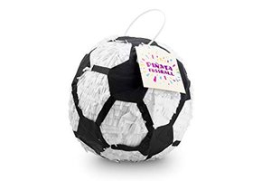 Trendario Fußball Pinata - 25x25x25 cm - Fußball Design - ungefüllt - Ideal zum Befüllen mit Süßigke
