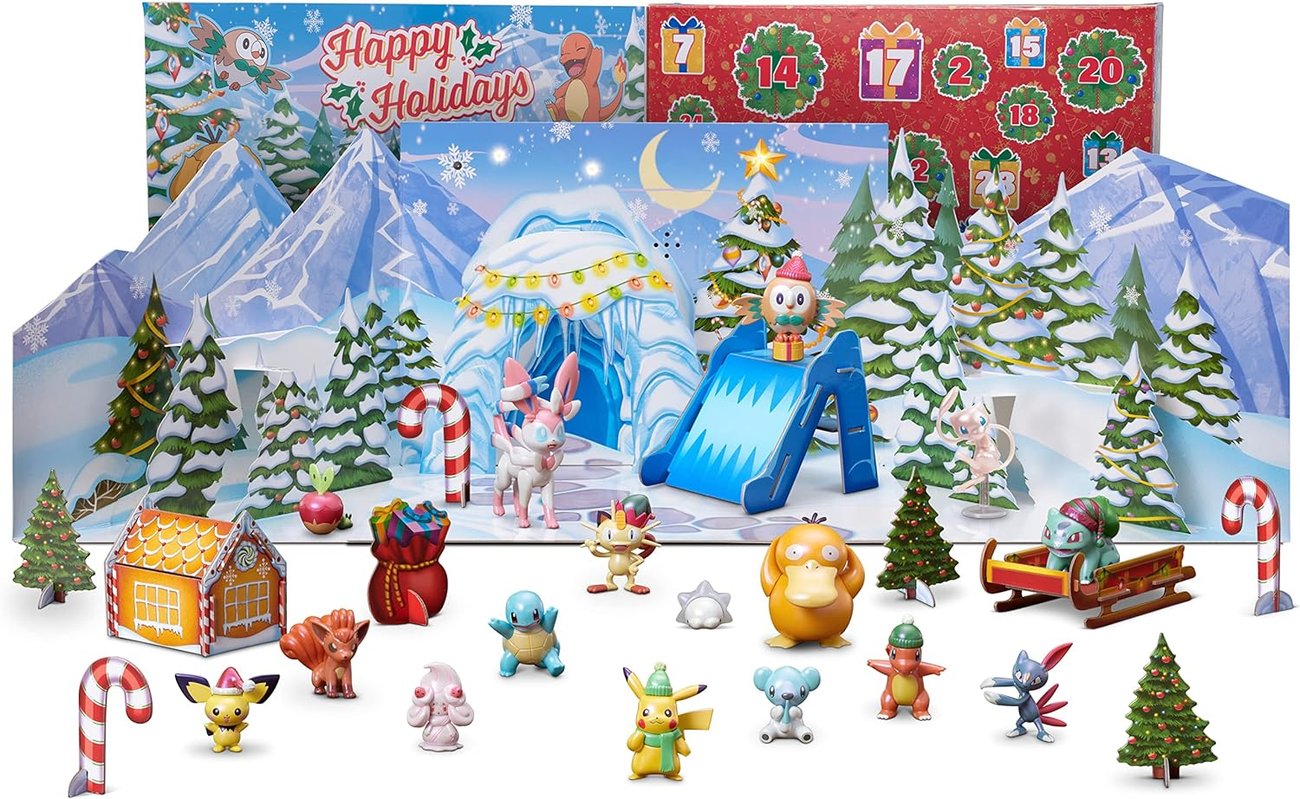Pokémon Deluxe Adventskalender mit Licht und Sound