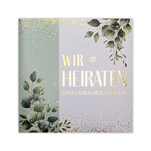 Art Nuvo Hochzeitseinladungen