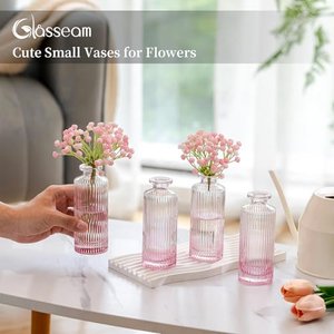 Glasseam Blumenvasen-Set