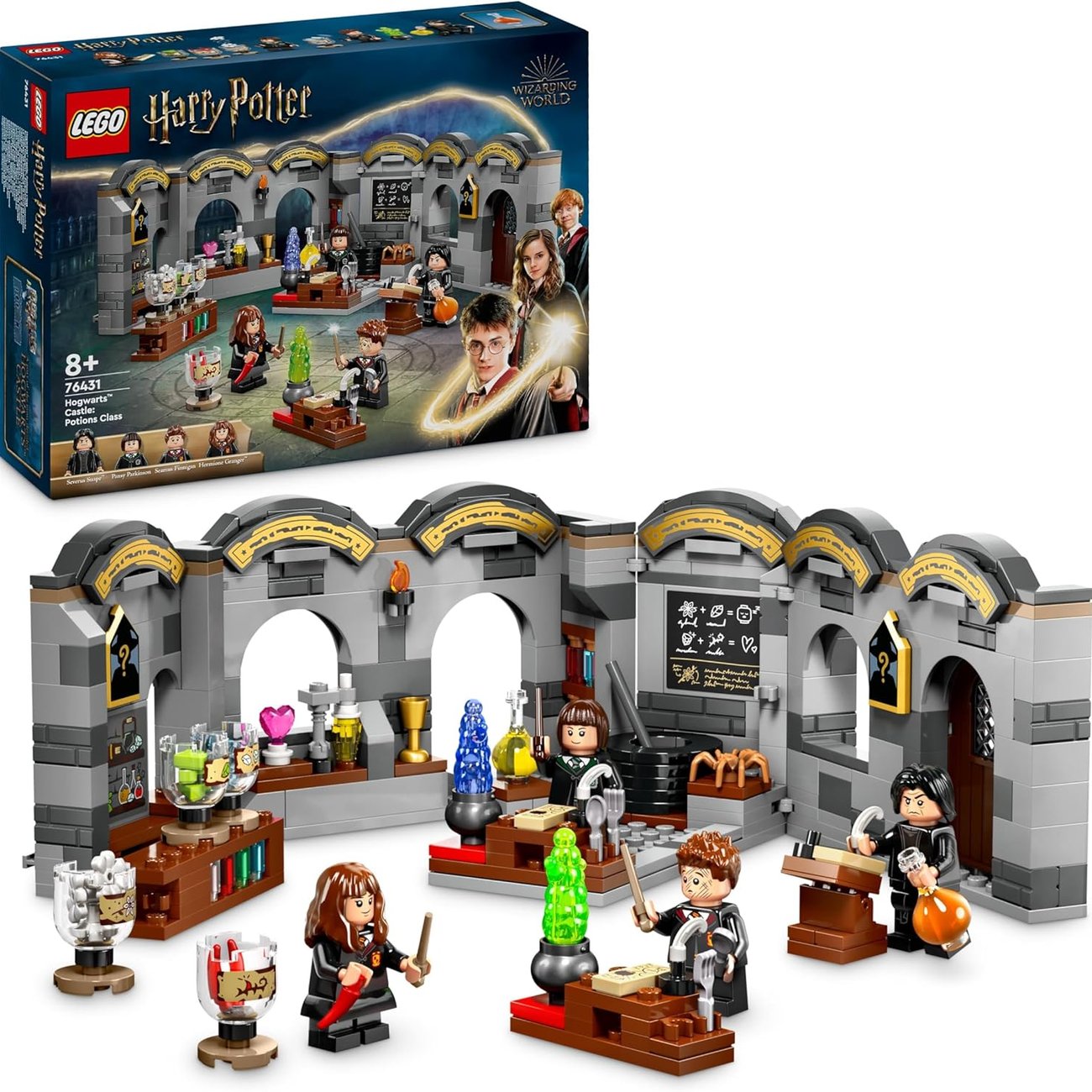 Lego Harry Potter Schloss Hogwarts: Zaubertrankunterricht, Fantasy-Spielzeug