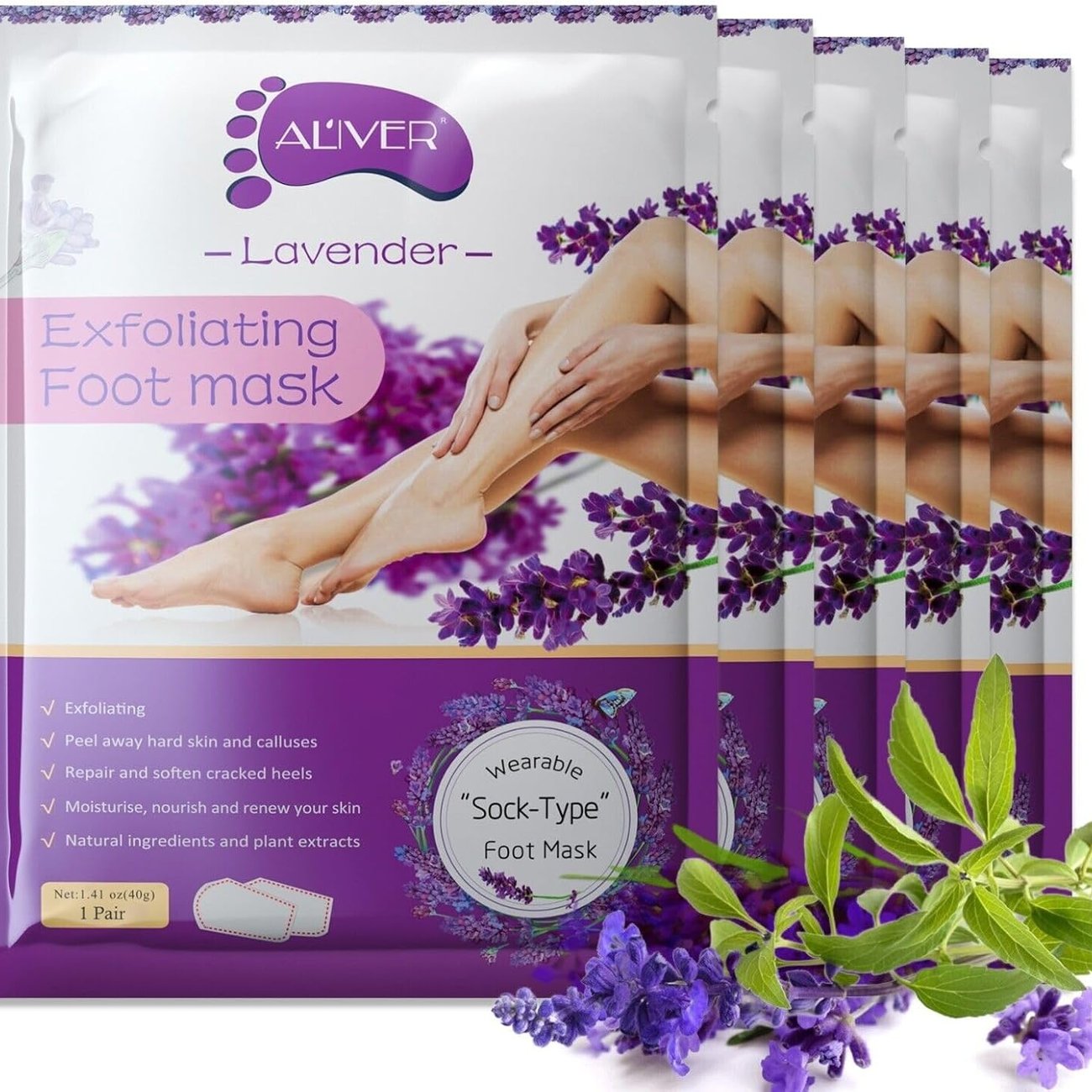 Entspannende Fußmaske von P-Beauty