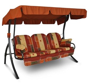 Angerer Freizeitmöbel GmbH Hollywoodschaukel Ibiza - Gartenschaukel Made in Germany