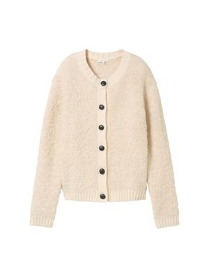 TOM TAILOR Damen Bouclé Cardigan