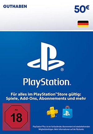 PSN Guthaben | 50 EUR | deutsches Konto | PS5/PS4 Download Code