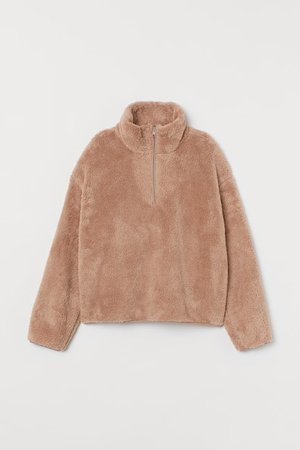 Teddyfleece-Pullover